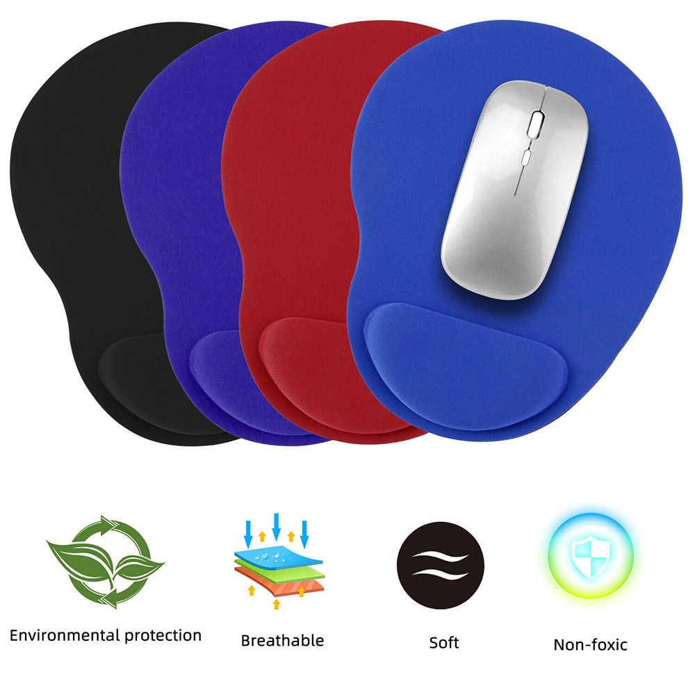 Wrist Rest Gel - Tappetino per mouse ergonomico con poggiapolsi