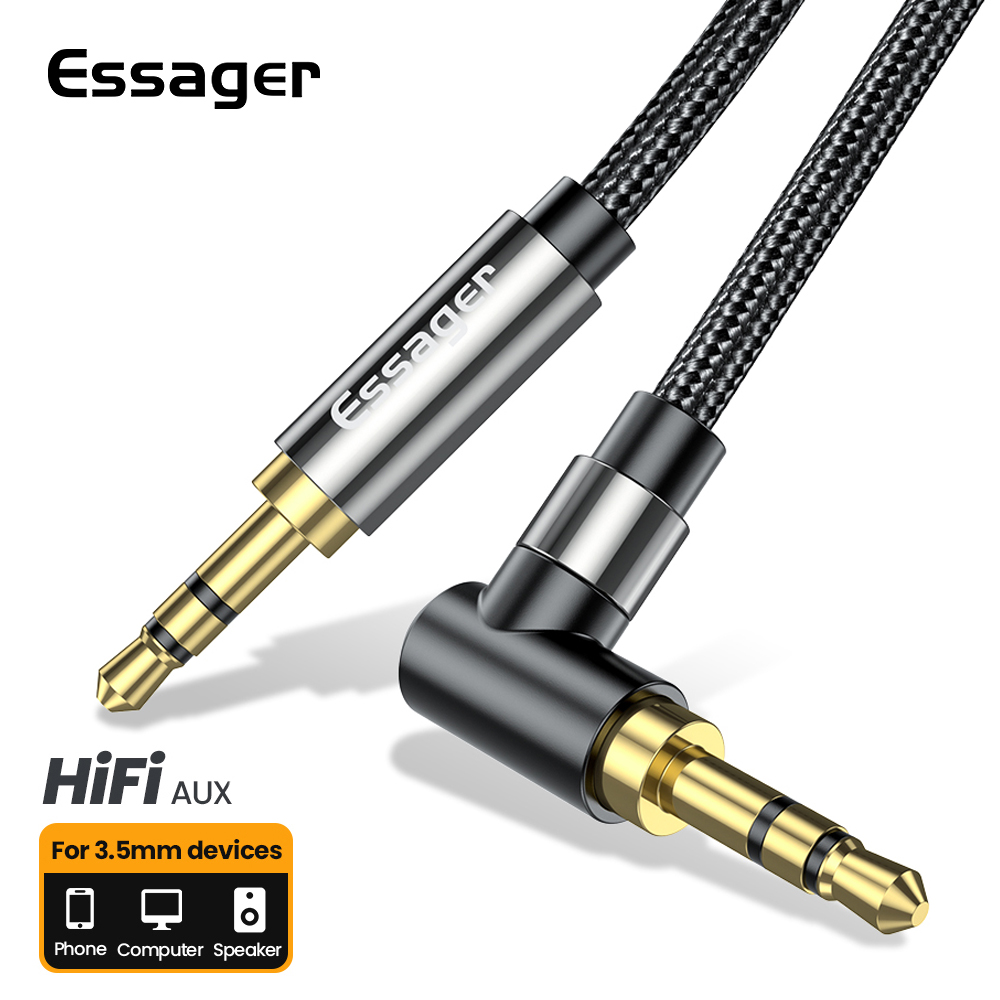 Laptop Accessories Headphones - Essager Cavo di prolunga Aux Jack