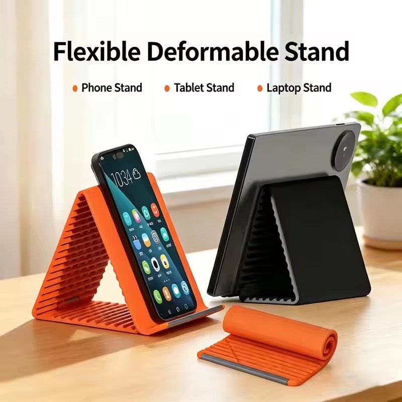 Laptop Stand Portable - Supporto Portatile per Telefono in Silicone,