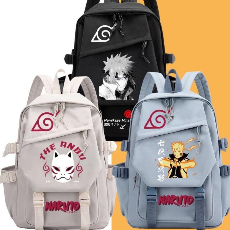 Laptop Accessories Gifts - Zaino Naruto Sasuke Kakashi Anime per