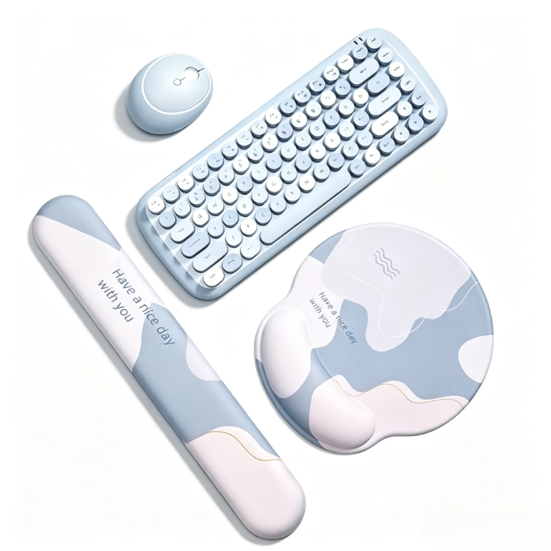 Wrist Rest Gel - Tappetino per mouse in silicone con