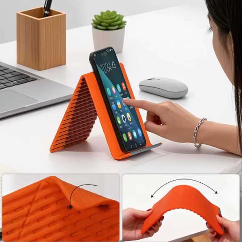 Laptop Stand Portable - Supporto per telefono in silicone flessibile