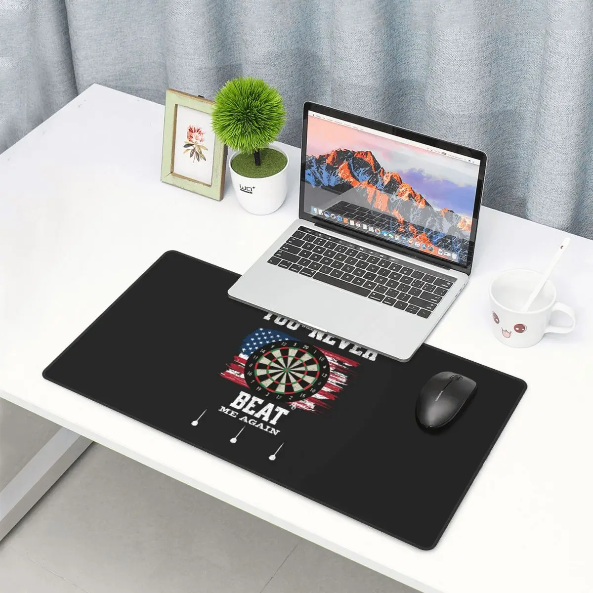 Laptop Accessories Target - Tappetino per Mouse Grande con Bersaglio