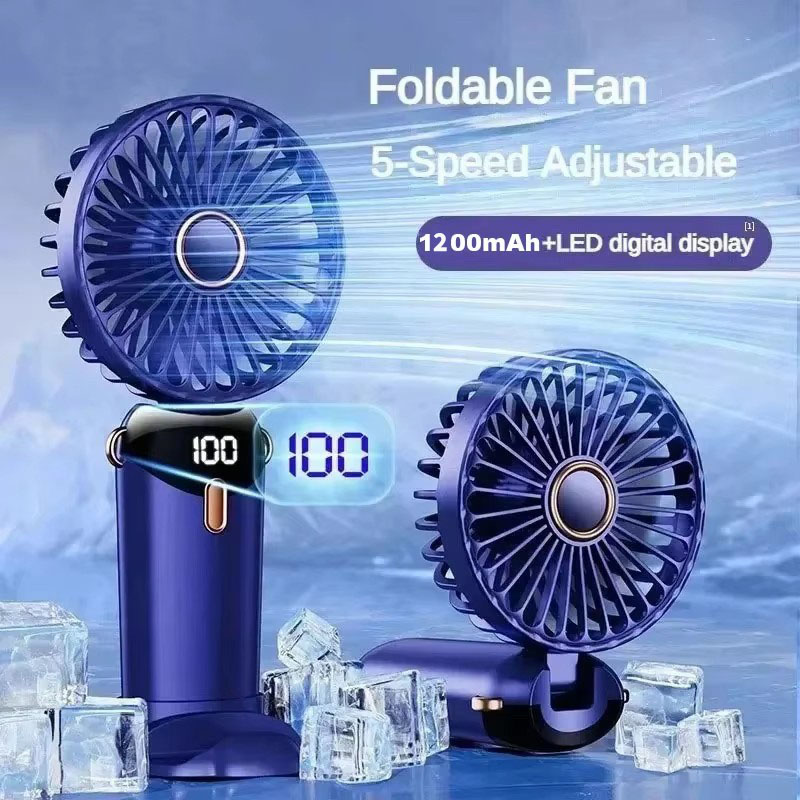 Monitor Portable Usb - Ventilatore USB Portatile da Collo 1200mAh,