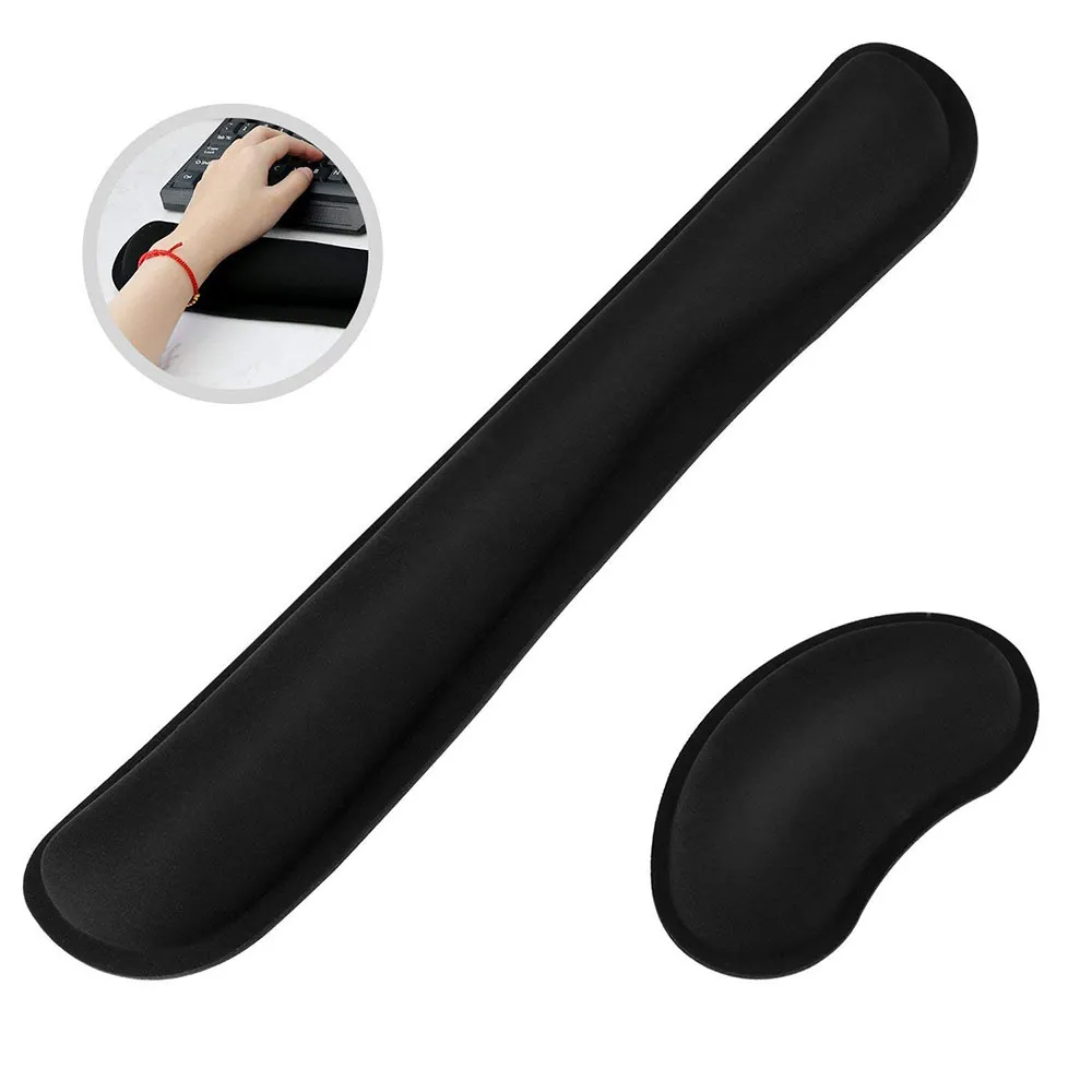 Wrist Rest Gel - Tappetino per mouse antiscivolo in memory