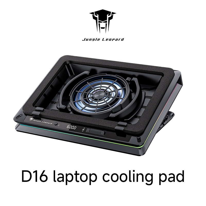 Laptop Accessories Cooling Pad - Jungle Leopard D16 2026 Nuovo Ventola