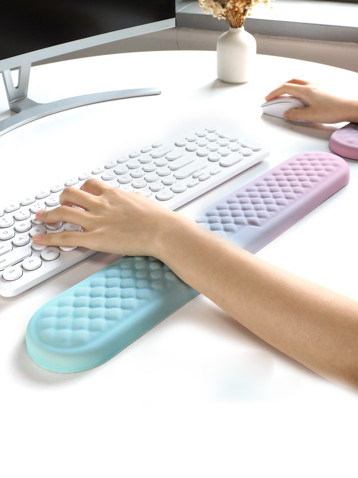 Set di tappetini per poggiapol - Wrist Rest Gel recensione e prezzo